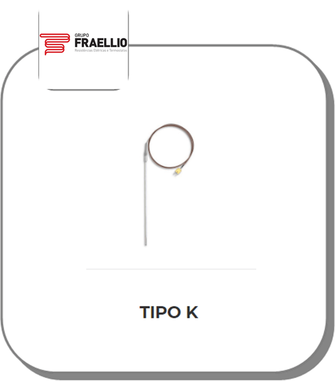 termopar sensor de temperatura pt100 tipo j tipo k mineral em Porto Ferreira